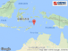 印尼班�_海附近�l生6.8�左右地震
